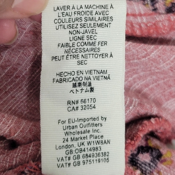 Bohemian Patterned Dress in Pink and Purple - Picture 9 of 10